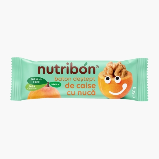 Baton vegan de caise cu nucă, fără gluten 30g