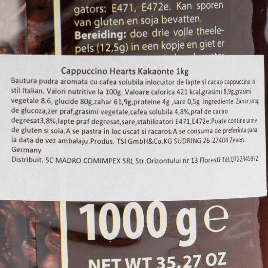Cafea instant Cappuccino 1kg