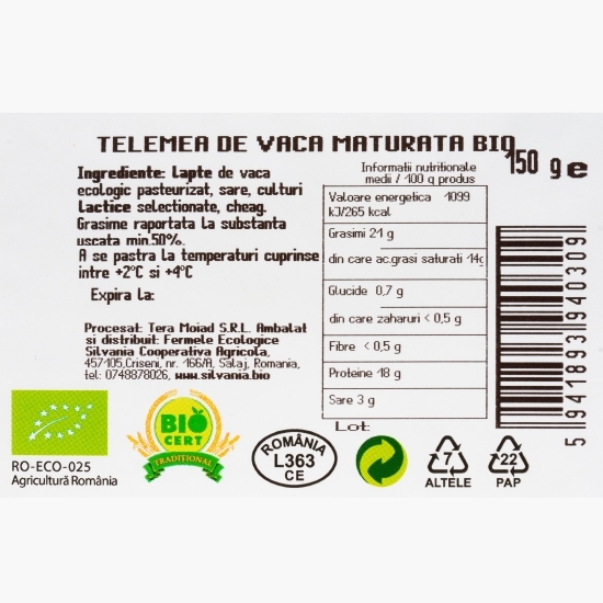 Telemea maturată, eco 150g