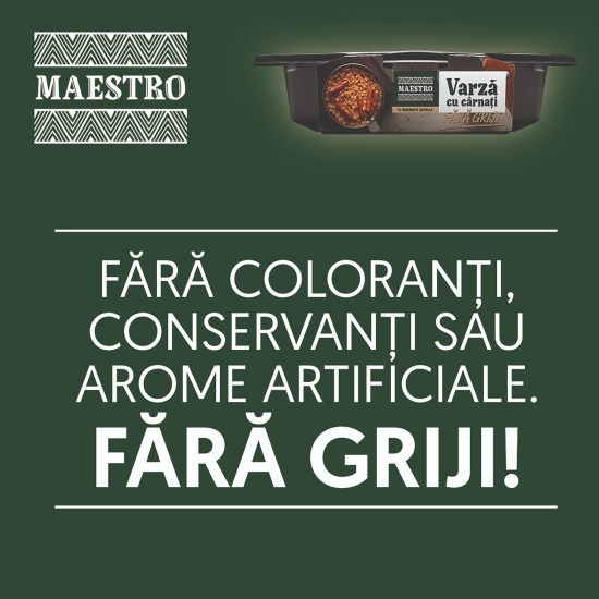 Varză cu cârnați 400g