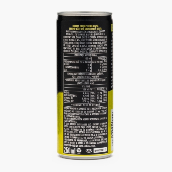 Băutură energizantă cu gust de guava 250ml