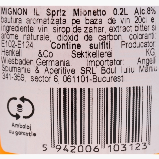 Vin frizzante IL Spriz, 8%, 0.2l