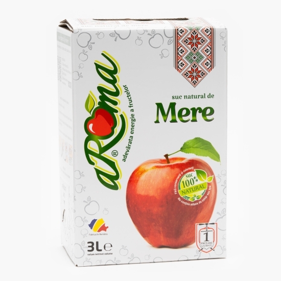 Suc natural de mere 3l