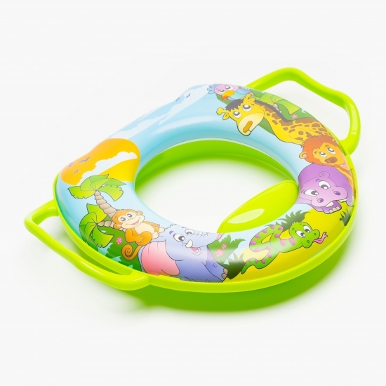 Reductor moale pentru toaletă Jungle Green