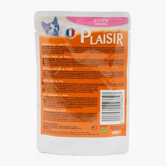 Hrană umedă pentru pisici Kitten 100g