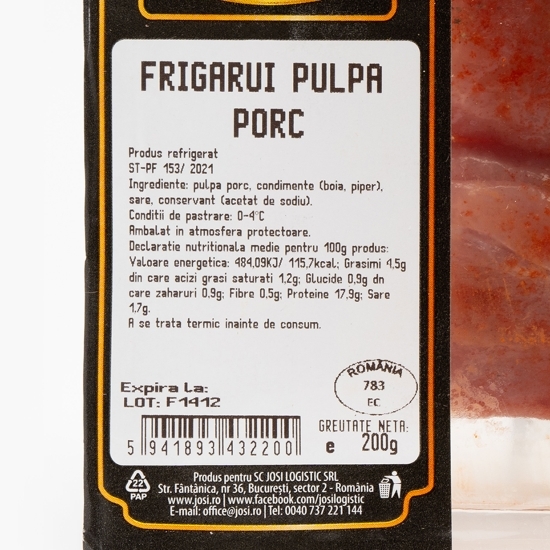 Frigărui pulpă porc 200g