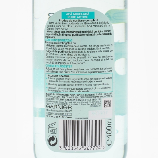Apă micelară Pure Active 400ml