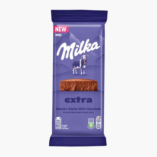 Ciocolată cu lapte alpin Extra Chunky 190g