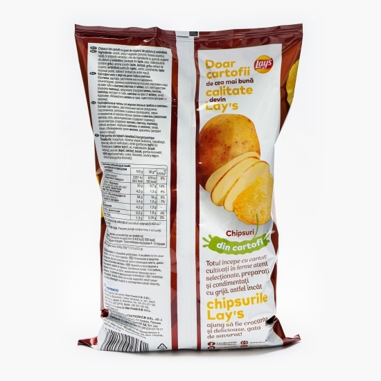 Chipsuri din cartofi cu gust de ciuperci de pădure și smântână 140g