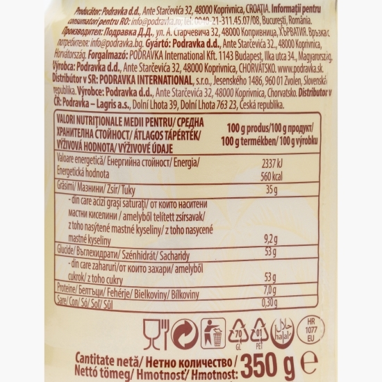 Cremă tartinabilă cu lapte și nucă de cocos 350g