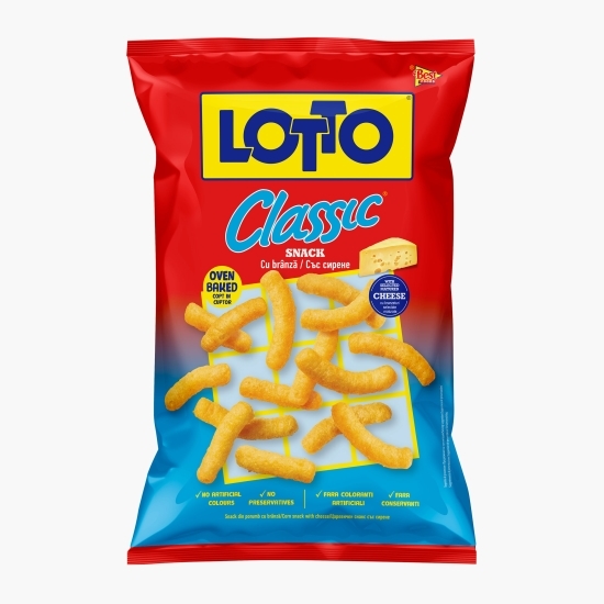 Snack din porumb cu gust de brânză Classic 80g