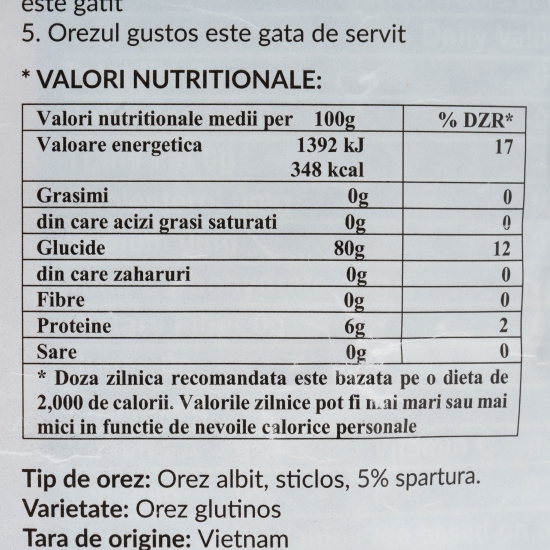 Orez Glutinos 1kg