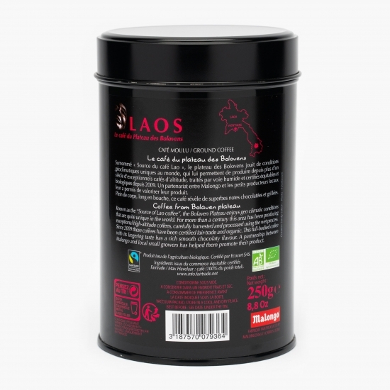 Cafea măcinată eco Laos 250g