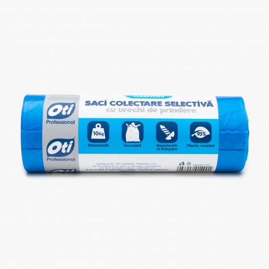 Saci colectare selectivă hârtie/carton 60l 60x76cm 20 buc