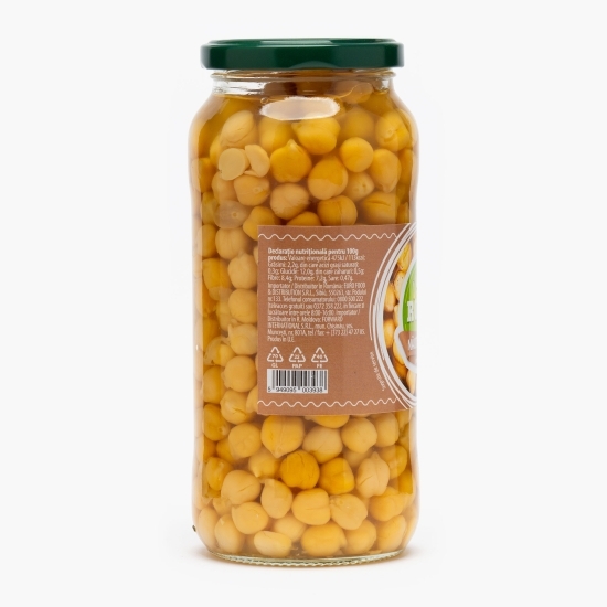 Năut boabe în saramură 540g 