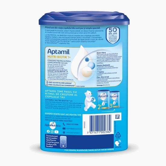 Lapte praf NUTRI-BIOTIK 1+, 1-2 ani, Nutricia, 800g