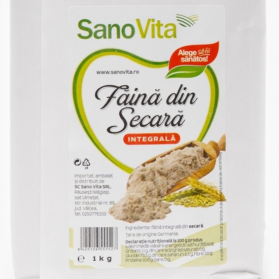 Făină integrală de secară 1kg
