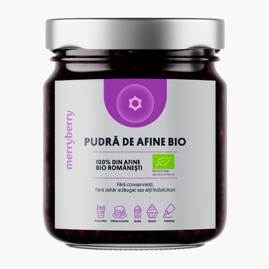 Pudră de afine eco, fără zahăr adăugat 100g