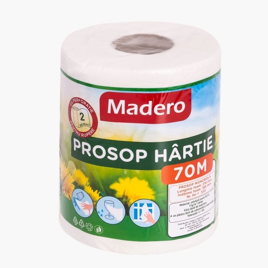 Prosop hârtie cu 2 straturi, 333 foi, 70m