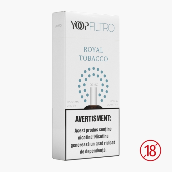 Pod Filtro Royal Tobacco 20mg/ml, 2ml + 2 filtre