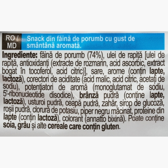 Tortilla chips cu gust de smântână aromată 160g