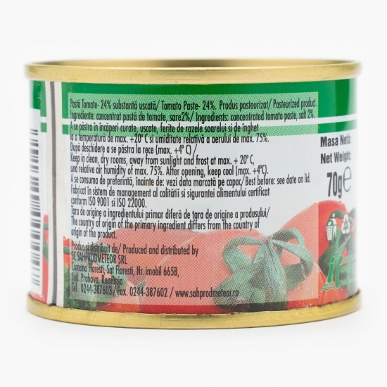 Pastă de tomate 24% 70g