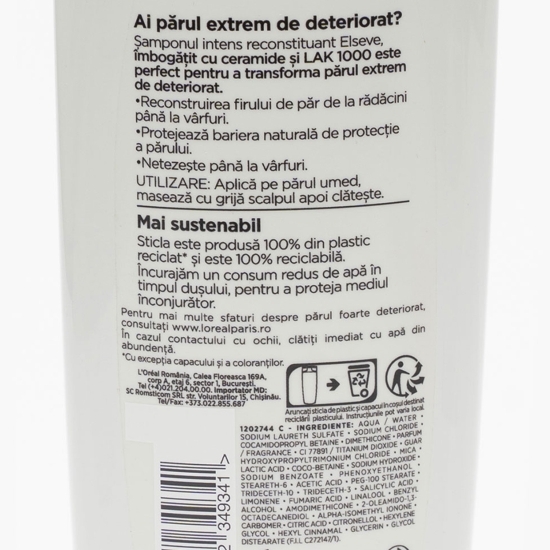 Șampon intens reparator Total Repair 5 Extreme 400 ml