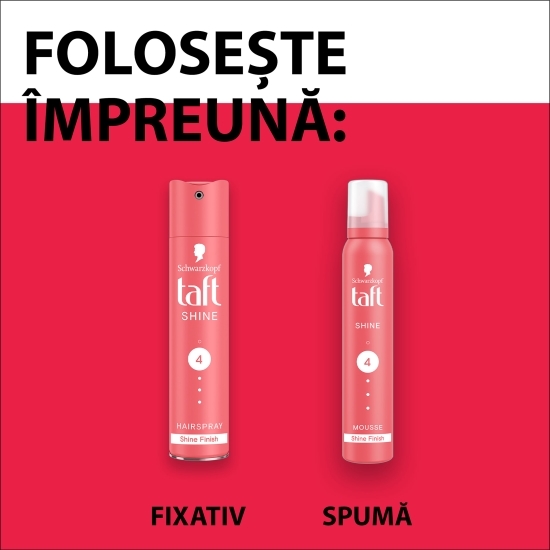 Spumă pentru păr Shine 200ml