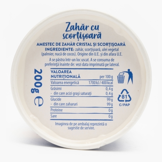 Zahăr cu scorţişoară în dozator 200g
