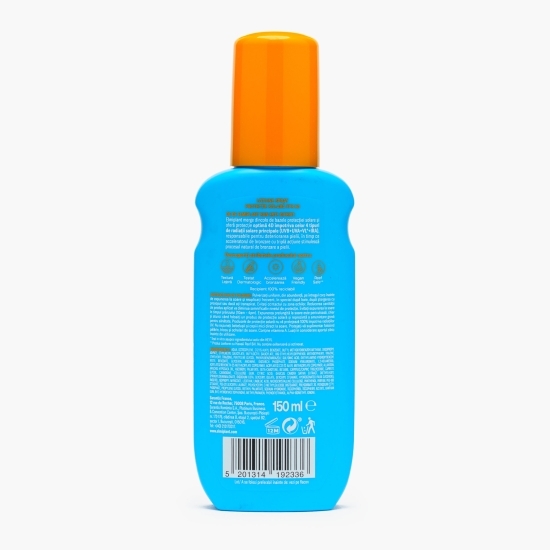 Loțiune spray pentru protecție solară Protect&Tan SPF 50, 150ml