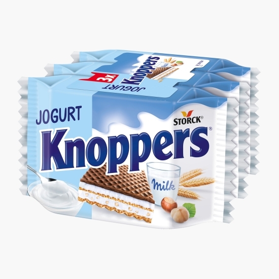 Napolitane cu cremă de iaurt 3x25g