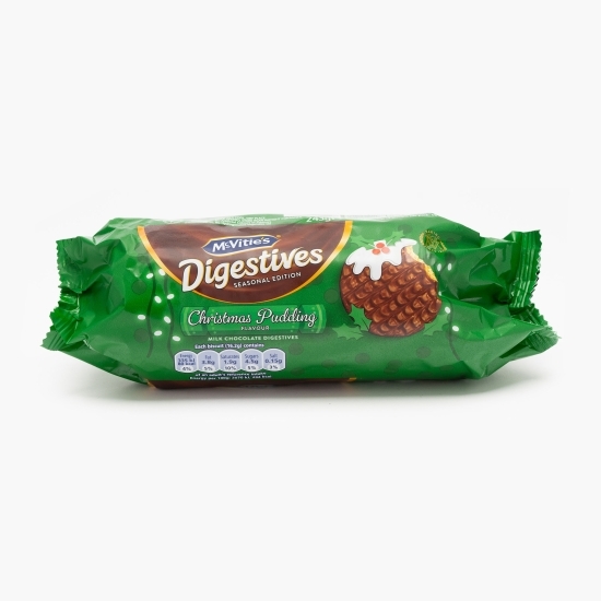 Biscuiți digestivi cu ciocolată și aromă de budincă 243g