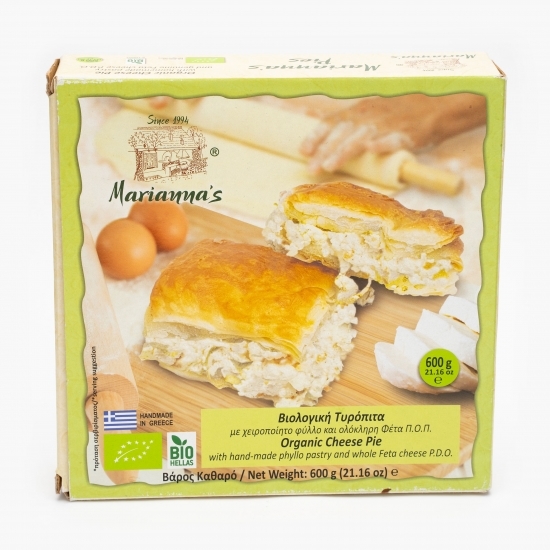 Plăcintă ecologică cu brânză Feta 600g