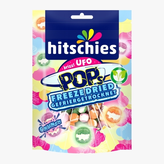 Bomboane acrișoare efervescente UFO Pops, 50g