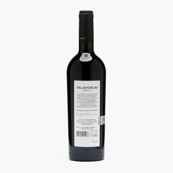 Vin roșu sec Shiraz, 14.5%, 0.75l