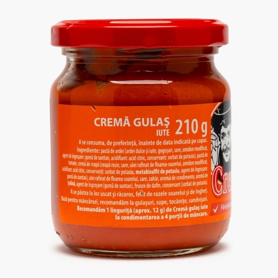 Cremă gulaș iute 210g