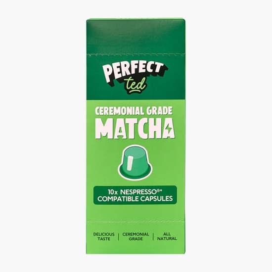 Capsule matcha ceremonială pentru Nespresso, 10 băuturi