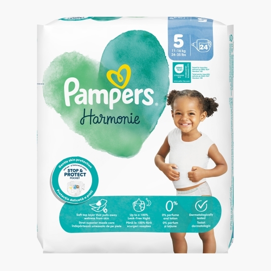 Scutece Harmonie mărimea 5, 11-16kg, 24 buc