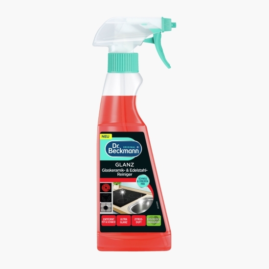 Soluție de curățare a suprafețelor vitro și inox 250ml