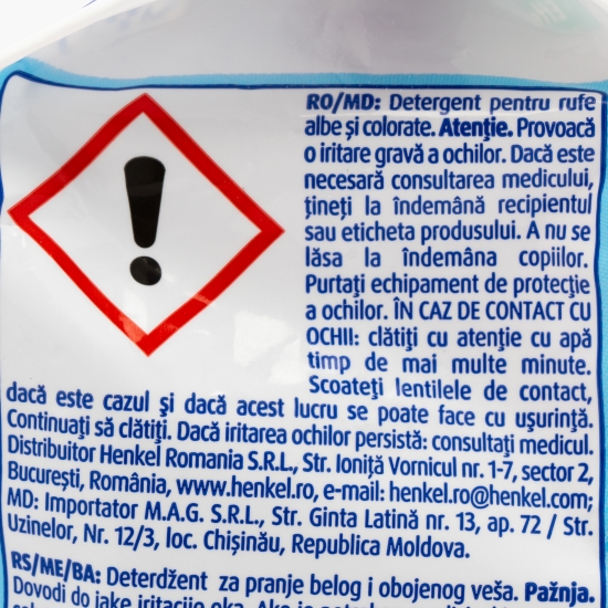 Detergent de rufe pudră automat, universal, Active Clean Plus, Active Fresh, Lavander, 20 spălări, 2kg