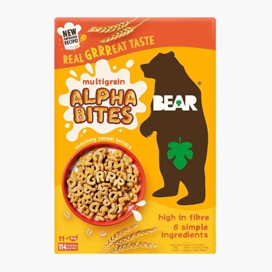 Multicereale Alphabites fără zaharuri rafinate 350g