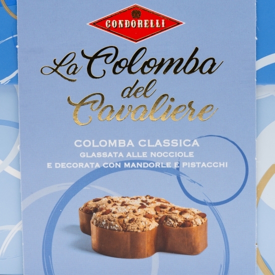 Cozonac Colomba clasic glazurat cu migdale și fistic 1kg