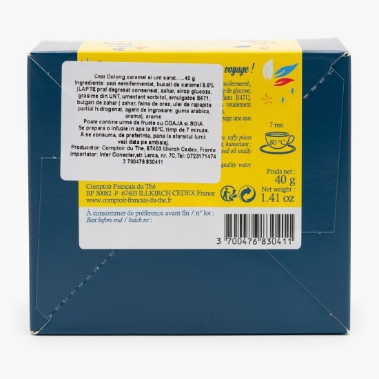 Ceai Oolong caramel și unt sărat 40g