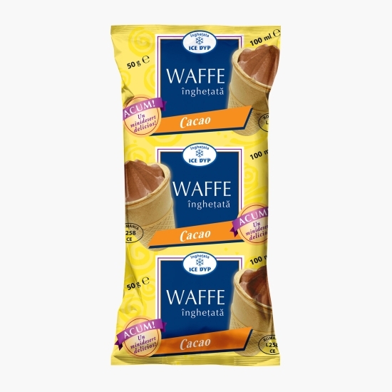 Înghețată vafă de cacao, 0.1l