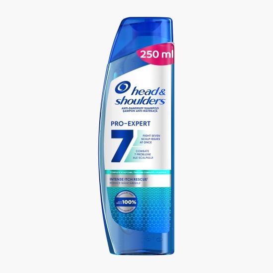 Șampon anti-mătreață Pro-Expert 7 Intense Itch Rescue pentru reducerea mâncărmilor, 250 ml