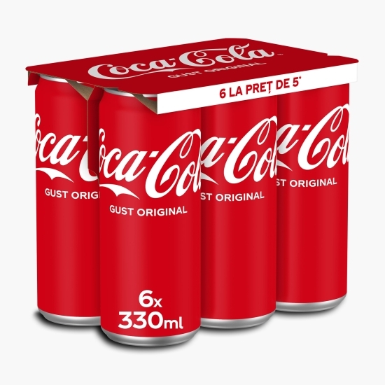 Băutură carbogazoasă cola doză 6x0.33l ( 5+1 )