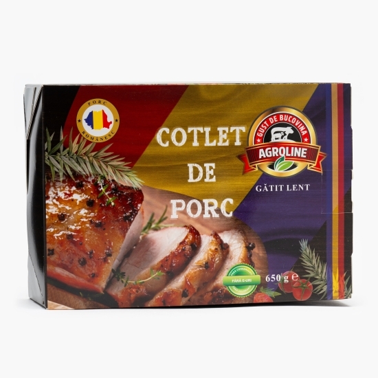 Cotlet de porc gătit lent 650g