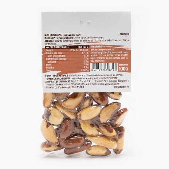 Nuci Brazilia ecologice 100g