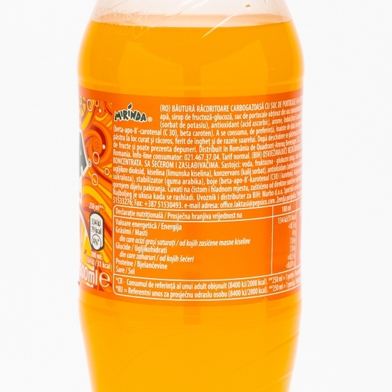 Băutură carbogazoasă portocale 0.5l