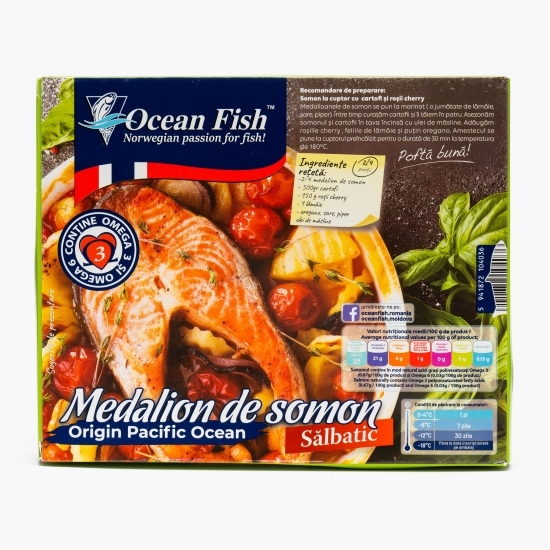 Medalion de somon sălbatic 400g
